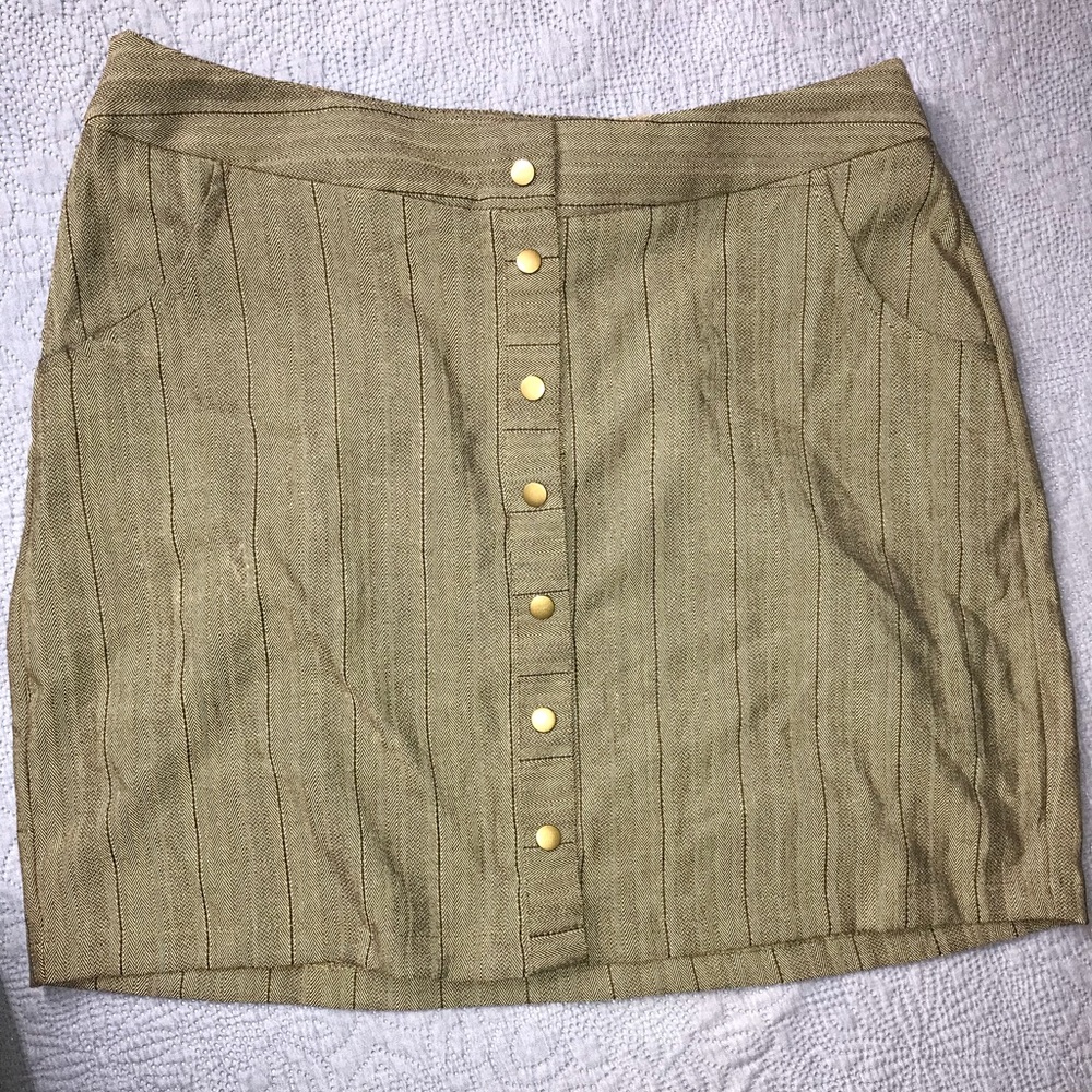 Greenish skirt